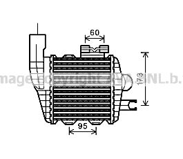 AVA QUALITY COOLING Kompressoriõhu radiaator HY4226
